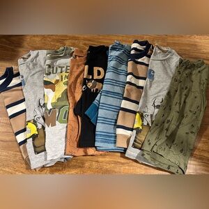 Kids 3t Long-Sleeve Lot- 2x Carhartt, John Deere, Old Navy & more